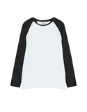 T-shirt with long raglan sleeves