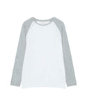 T-shirt with long raglan sleeves