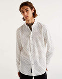 Printed Oxford shirt