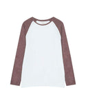 T-shirt with long raglan sleeves