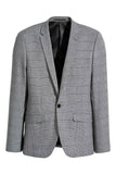 Checked jacket Skinny fit