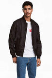 Nylon bomber jacket