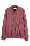 Nylon bomber jacket