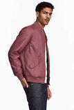 Nylon bomber jacket