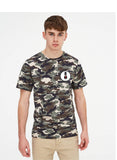Camouflage print T-shirt
