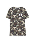 Camouflage print T-shirt